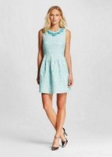 Shoes on a heel to a dress on an office party