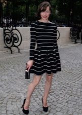 Dress with a skirt sun long sleeve