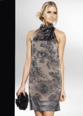 Retro dress with American armhole short