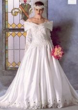 80s Retro Wedding Dress