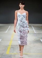 Fitted straight dress