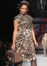 Winter dress for full print short