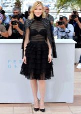 Jacket to black dress