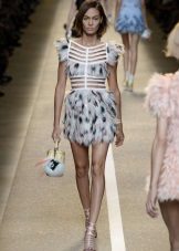 sandals to a short summer dress