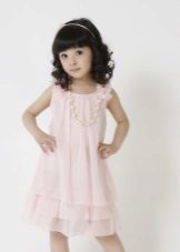 Summer dress for girls from chiffon