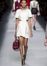 Fashionable dress 2016 with a short skirt