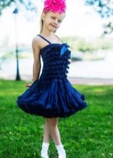 Elegant dress with skirt American for girls