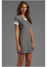 gray mini footer dress