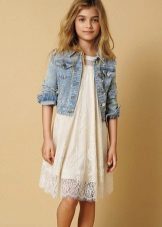Lacy dress for teens