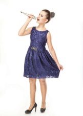 Cocktail lace dress for teens
