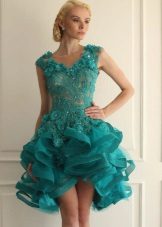 aqua organza dress organza dress