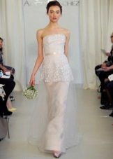 Exquisite Brocade Wedding Dress