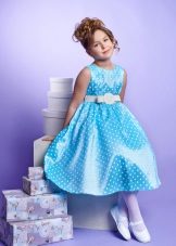 dress with polka dots for prom 4 class