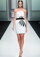 Sandals to white dress