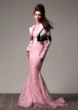 Short jacket to a long dress