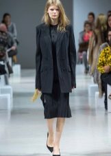 Short coat to midi dress