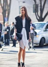 Jacket to summer shirt dress