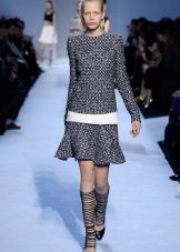 Gladiators to gray dress