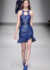 Blue shoes to blue dress short