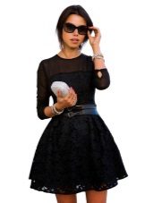 Full skirt sun above the knee