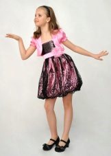 Cocktail dress for girls with ballon skirt