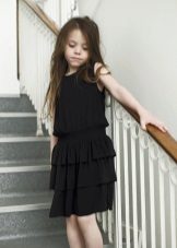 Cocktail dress for girl black