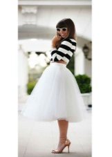 White tutu skirt