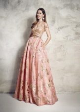 delicate taffeta dress