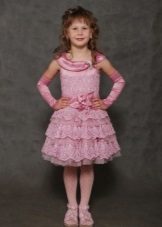 Knitted prom dress for girls 5 years