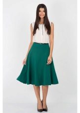 aqua midi skirt