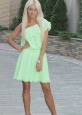 Short lime dress