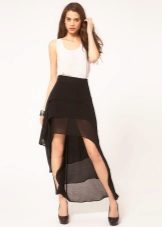 Chiffon skirt