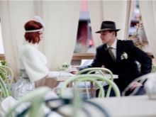 Wedding in the style of the 30s