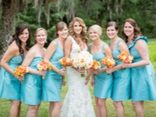Turquoise Bridesmaid Dresses