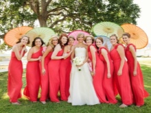 Red Bridesmaid Dresses
