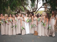 Body dresses for bridesmaids