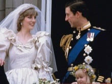 Wedding dress of princess Diana