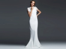 Wedding dress from Max Mara closed