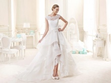 Nicole Fashion Group High Low Wedding Dress