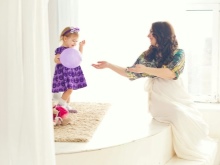 Dress with short sleeves for pregnant