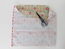 Sewing a rectangle for a dress