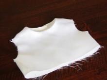 Baptismal dress bodice