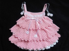 Crochet open sundress