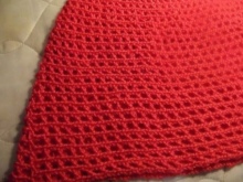 Knitting a dress with a yoke for girls 1-3 years old - step 8