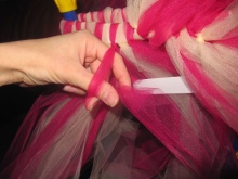 Creating a fitted dress-tutu step 3