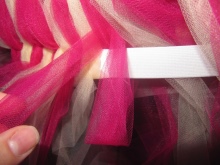 Creating a fitted dress-tutu step 6