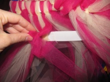 Creating a fitted dress-tutu step 7