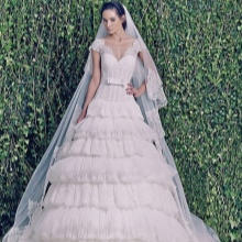 Wedding many-tier dress from ZUHAIR MURAD