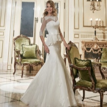 Wedding dress with basky