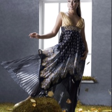 Chiffon dress for girls 50 size